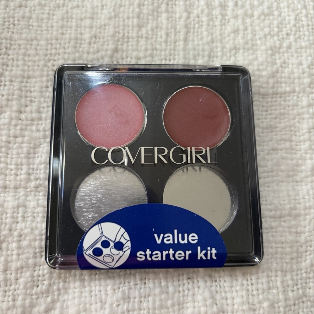 Covergirl Value Starter Kit Magnetic Color Pots Rose Quartz Vintage Wine 0.42oz